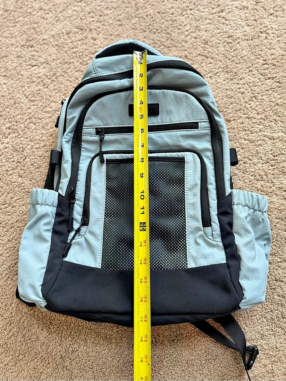 LOVEVOOK Laptop Travel Backpack in Blue and Black- Like New Condition - Picture 5 of 10
